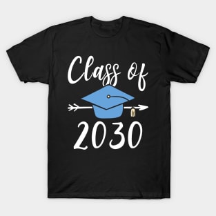 Class Of 2030 Senior Graduation T-Shirt